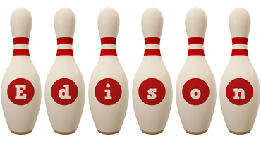 Edison bowling-pin logo