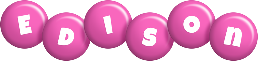 Edison candy-pink logo