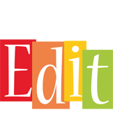 Edit colors logo