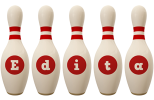 Edita bowling-pin logo