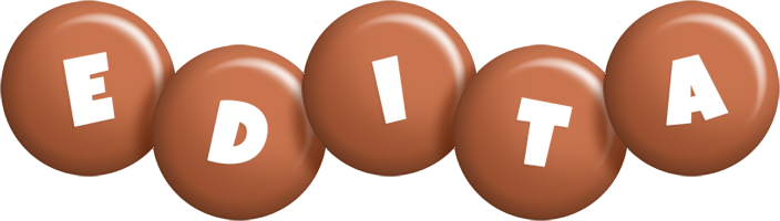 Edita candy-brown logo