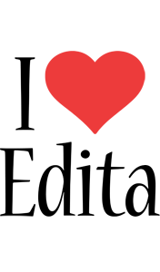 Edita i-love logo