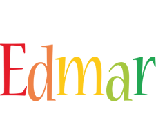 Edmar birthday logo