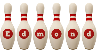 Edmond bowling-pin logo