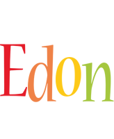 Edon birthday logo