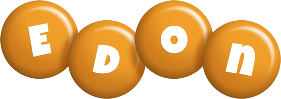 Edon candy-orange logo