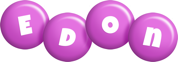 Edon candy-purple logo