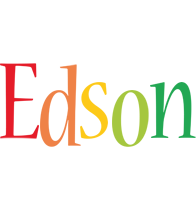 Edson birthday logo