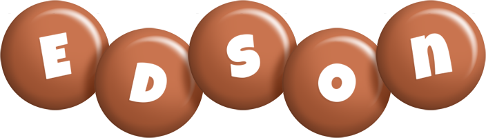 Edson candy-brown logo