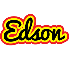 Edson flaming logo