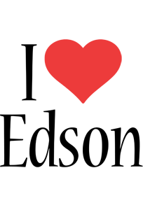 Edson i-love logo