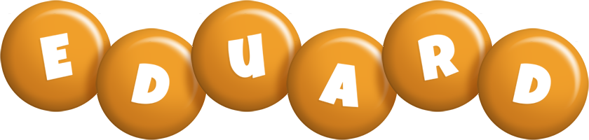 Eduard candy-orange logo