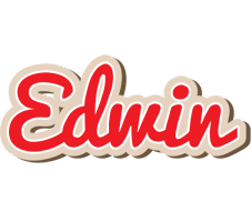 Edwin chocolate logo