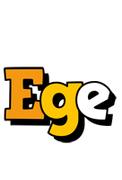 Ege cartoon logo