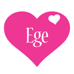 Ege love-heart logo