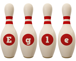 Egle bowling-pin logo