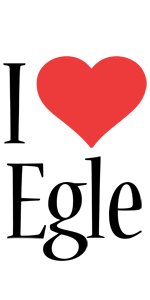 Egle i-love logo