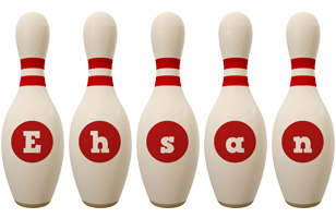 Ehsan bowling-pin logo