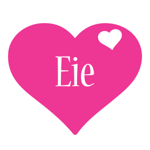 Eie love-heart logo