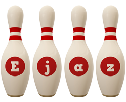 Ejaz bowling-pin logo