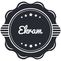 Ekram badge logo