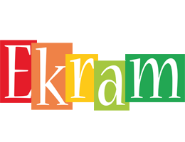 Ekram colors logo