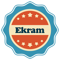 Ekram labels logo