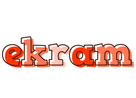 Ekram paint logo