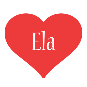 Ela love logo