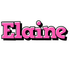 Elaine girlish logo