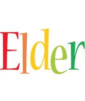 Elder birthday logo
