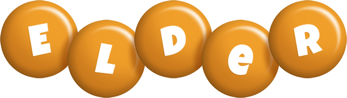 Elder candy-orange logo