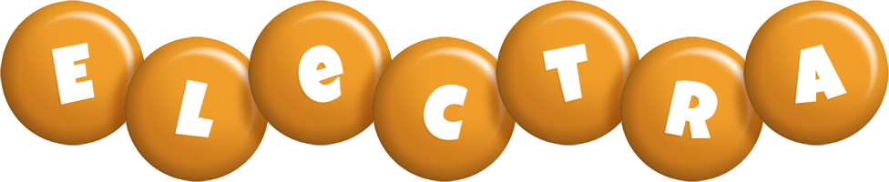 Electra candy-orange logo