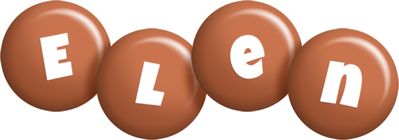 Elen candy-brown logo