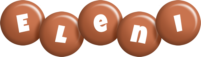 Eleni candy-brown logo