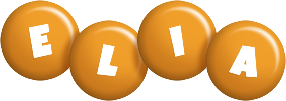 Elia candy-orange logo