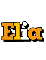 Elia cartoon logo
