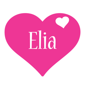 Elia love-heart logo