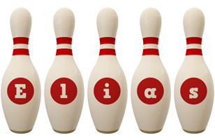 Elias bowling-pin logo
