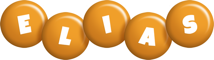 Elias candy-orange logo