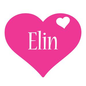 Elin love-heart logo