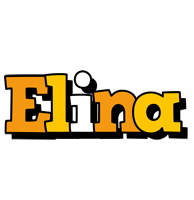 Elina cartoon logo