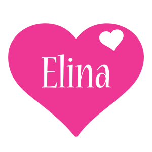 Elina love-heart logo