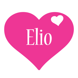 Elio love-heart logo