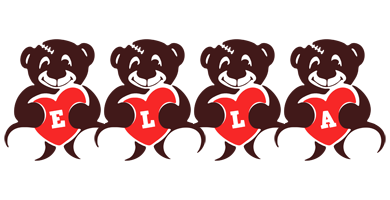 Ella bear logo