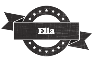 Ella grunge logo