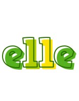 Elle juice logo