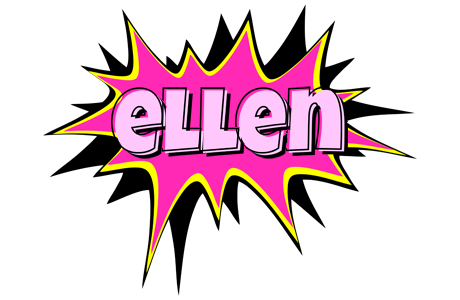 Ellen badabing logo