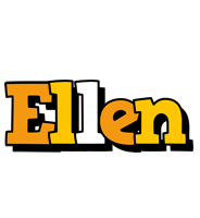 Ellen cartoon logo