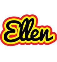 Ellen flaming logo